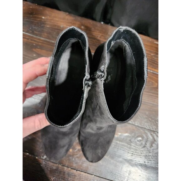 EUC A2 by Aerosoles Avenue A Black Ankle Zip Booties/Sz. 8M - Picture 8 of 10